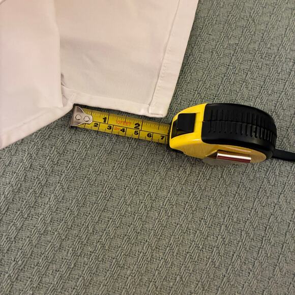 NYDJ 22W Capri Cropped Jeans White Denim - Picture 5 of 9